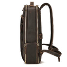 Anti-Theft Handmade Leather Backpack Vintage Travel Bag for Men - VacationGrabs