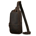 Small Crossbody Bags Genuine Leather Chest Bag Summer Outdoor Bag - VacationGrabs