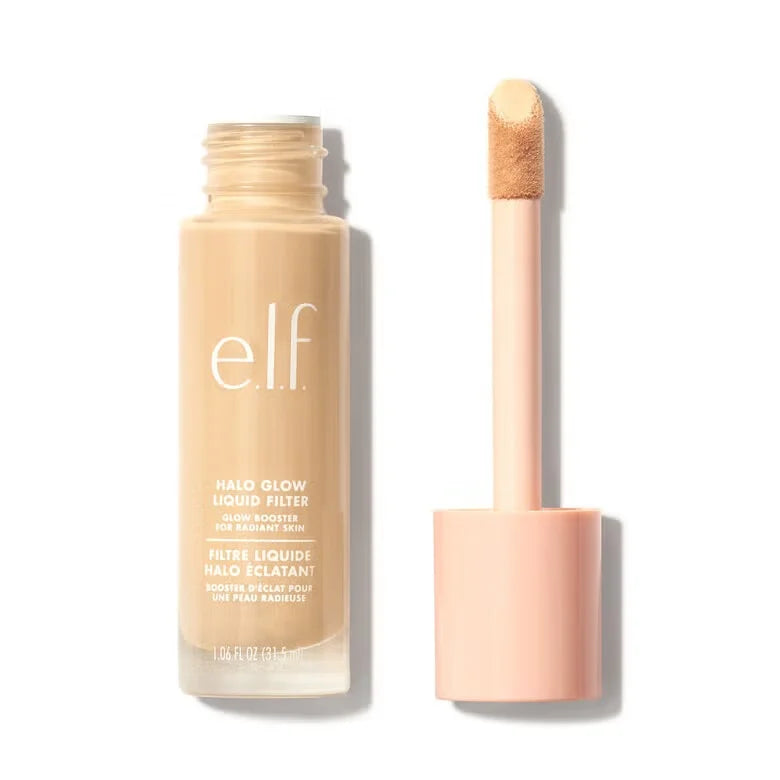 Elf Halo Glow Liquid Filter Liquid Foundation Base Makeup Power Grip Matte Primer Liquid Poreless Putty Primer Brand Cosmetics