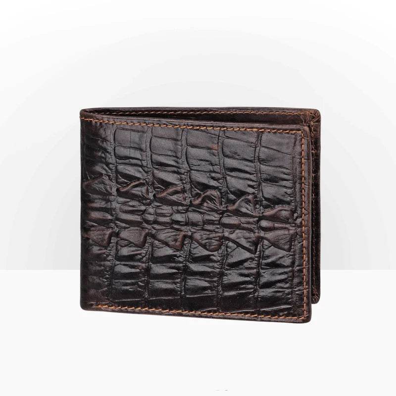 High Quality Men’s Leather Wallet 2-Fold with Photo Slots - VacationGrabs
