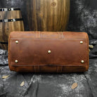 Crazy Horse Leather Men’s Travel Bag Duffle for Women & Men - VacationGrabs