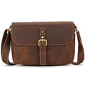 Cowhide Men’s Crossbody Bag Vintage Leather School Messenger Bag - VacationGrabs