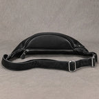 Men's Genuine Leather Waist Pack & Chest Bag