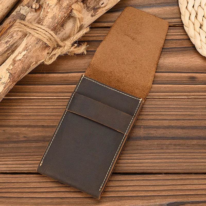 Chic Vintage Leather Watch Storage Case Organizer for Display & Travel - VacationGrabs