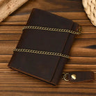 Men’s Short Clip Wallet Leather Slim Design with Coin Bag - VacationGrabs