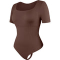 Plus Size Firm Control Thong Bodysuit Shapewear