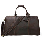 Luxury Travel Handbag With Suit Compartment Genuine Leather - VacationGrabs