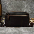 Men’s Genuine Leather Shoulder Messenger Bag Soft Cow Leather Crossbody - VacationGrabs