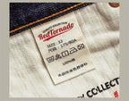 Red Tornado Selvedge Denim Jeans Loose Fit Straight Leg Pants Amekaji