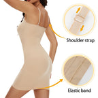 Women's Full Slip Shapewear Bodysuit - Tummy Control & Butt Lifter