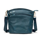 Designer Women's Leather Crossbody Messenger Bag Cowhide Sling - VacationGrabs
