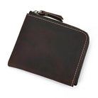 Genuine Leather Coin Purse for Men & Women Small Portable Wallet - VacationGrabs