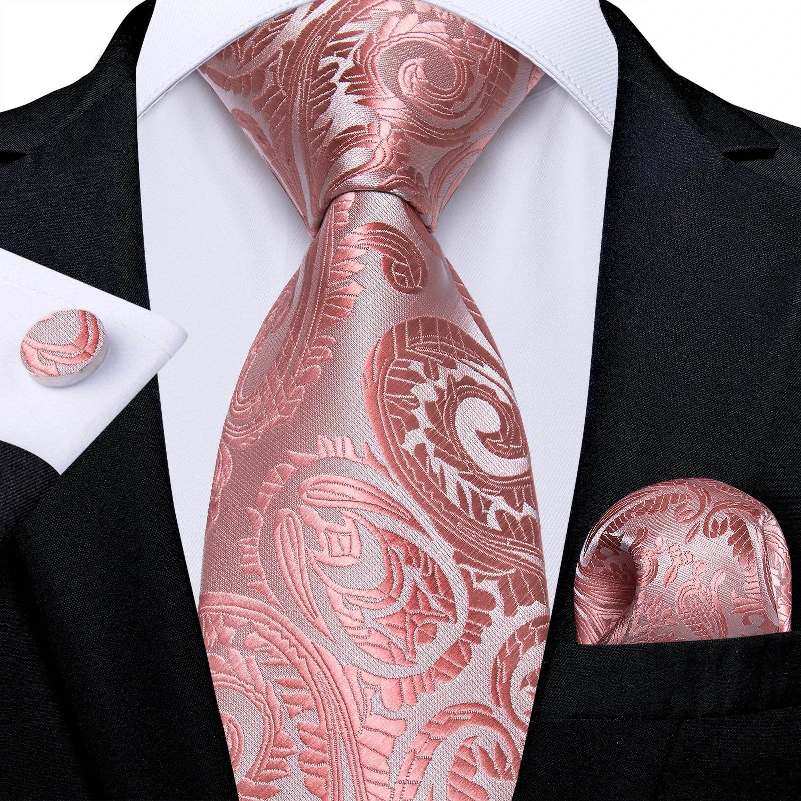 Striking Silk Tie Sets for Men - VacationGrabs