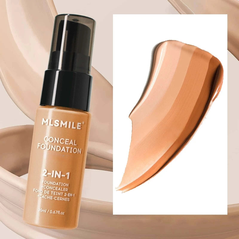 Waterproof Matte Liquid Foundation BBCream, Full Coverage