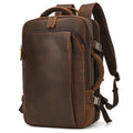 Business Leather Backpack Multifunctional Large Capacity Bag - VacationGrabs