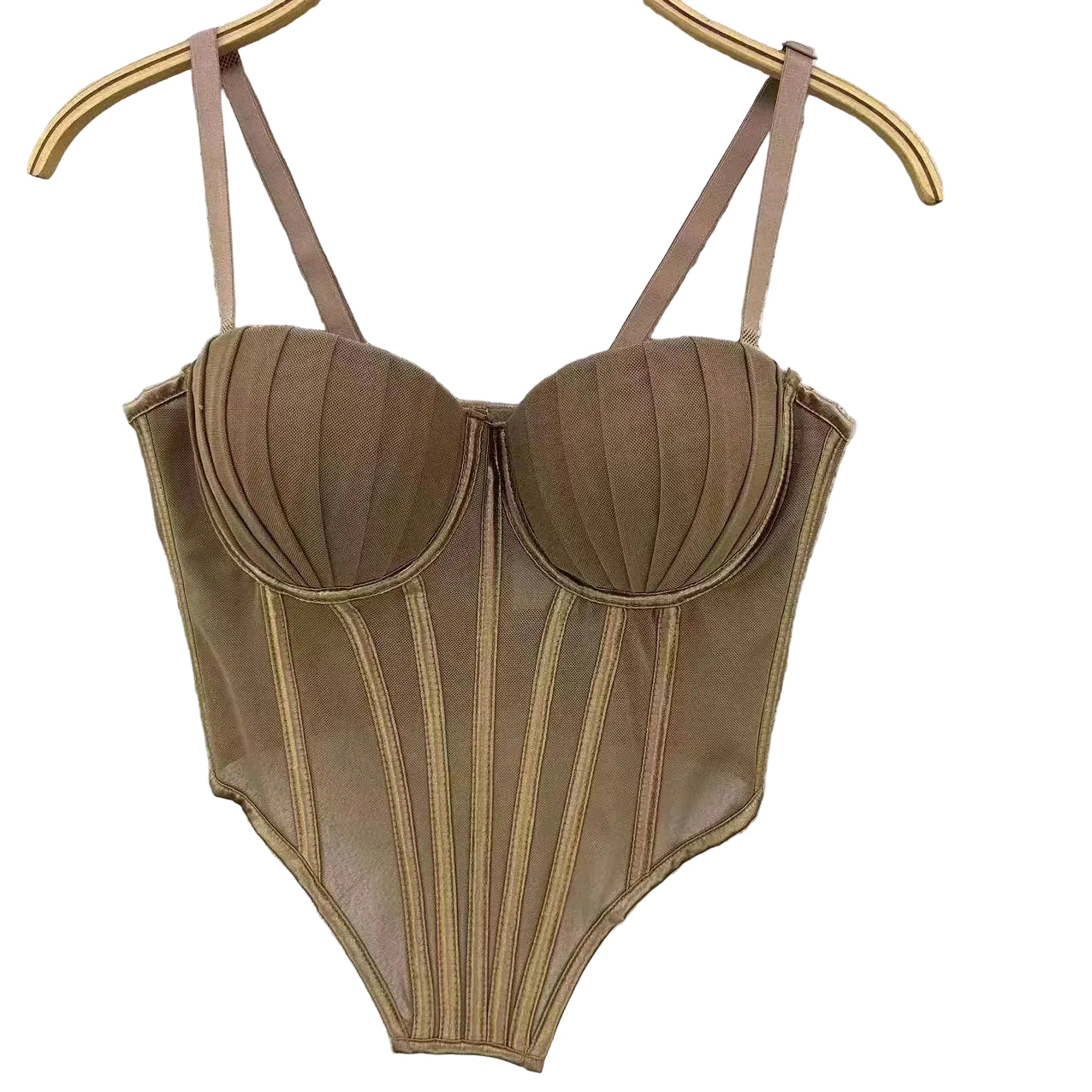 VacationGrabs Alluring Clubwear Bustier Shirt with