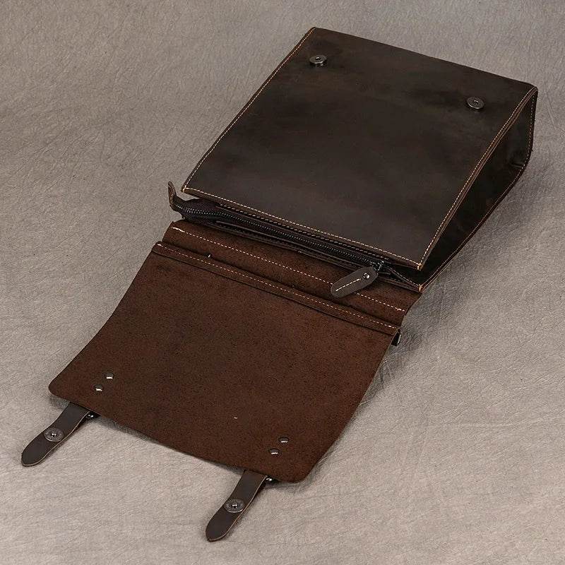 Fashion Leather Backpack Business Computer Backpack with USB - VacationGrabs