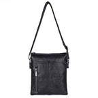Luxury Men's Leather Crossbody Bag Genuine Messenger Satchel - VacationGrabs