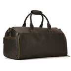 Crazy Horse Leather Travel Bag Suits and Shoes Folding Business Bag - VacationGrabs