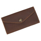 Genuine Leather Clutch Purse for Women & Men Retro Fashion Envelope Bag - VacationGrabs