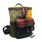 Luggage & Bags - Backpacks Vintage Women Genuine Leather Backpack Patchwork Double Shouder Bag