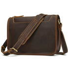 Casual Leather Crossbody Bag for Men – Multi-pocket iPad Sling - VacationGrabs