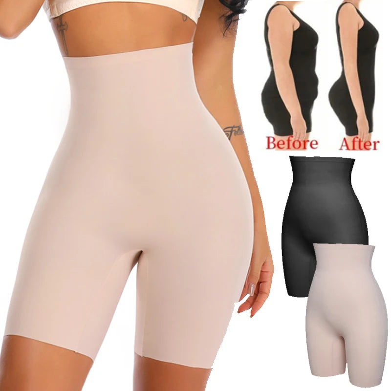 High Waist Control Panties - Women's Shapewear Shorts