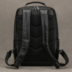 Fashion Leather Backpack for Men 15.6" Laptop Travel Bag