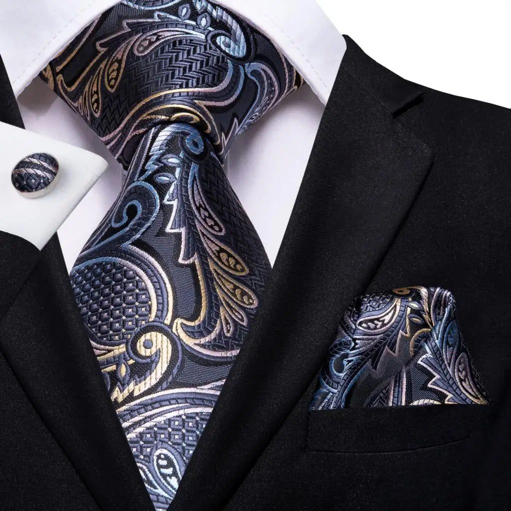 Twenty Five Shades of Gray - Elegant Neckties for Travel