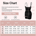 Plus Size Underbust Full Body Shaper Slip Dress