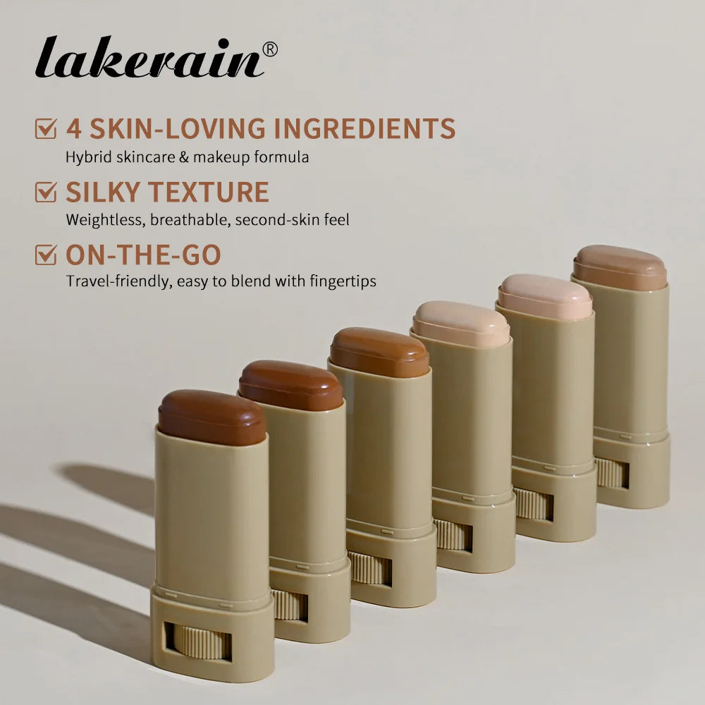 Skin Tint Foundation Stick Moisturizing & Non-Sticky Concealer Base