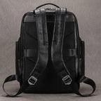 High Quality Men’s Leather Backpack for Travel 15.6" Laptop