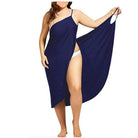 Women's Swimwear Plus Swimwear Cover-Up Summer Beach Pool Dress