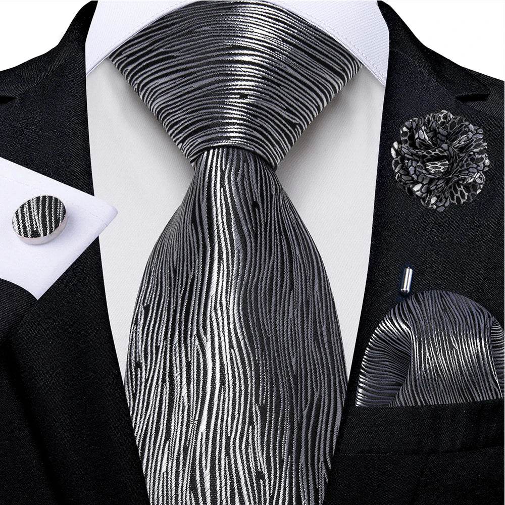 Silk Tie Sets for Men - Daring Patterns - VacationGrabs