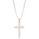 Men's Jewelry - Necklaces 316L Stainless Steel Cross Necklace Punk Gold Silver Black Color Cross Pendant