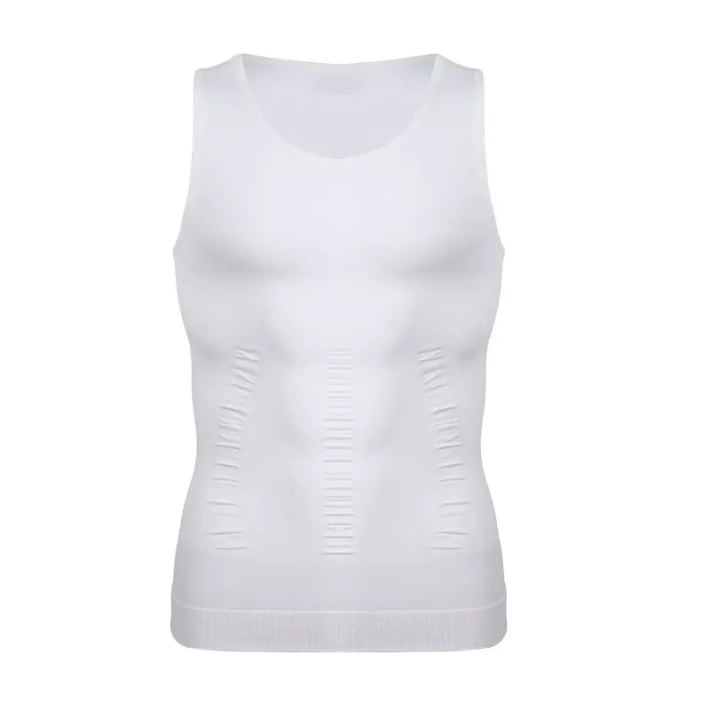 Men's Compression Slimming Tank Top with Tummy Control