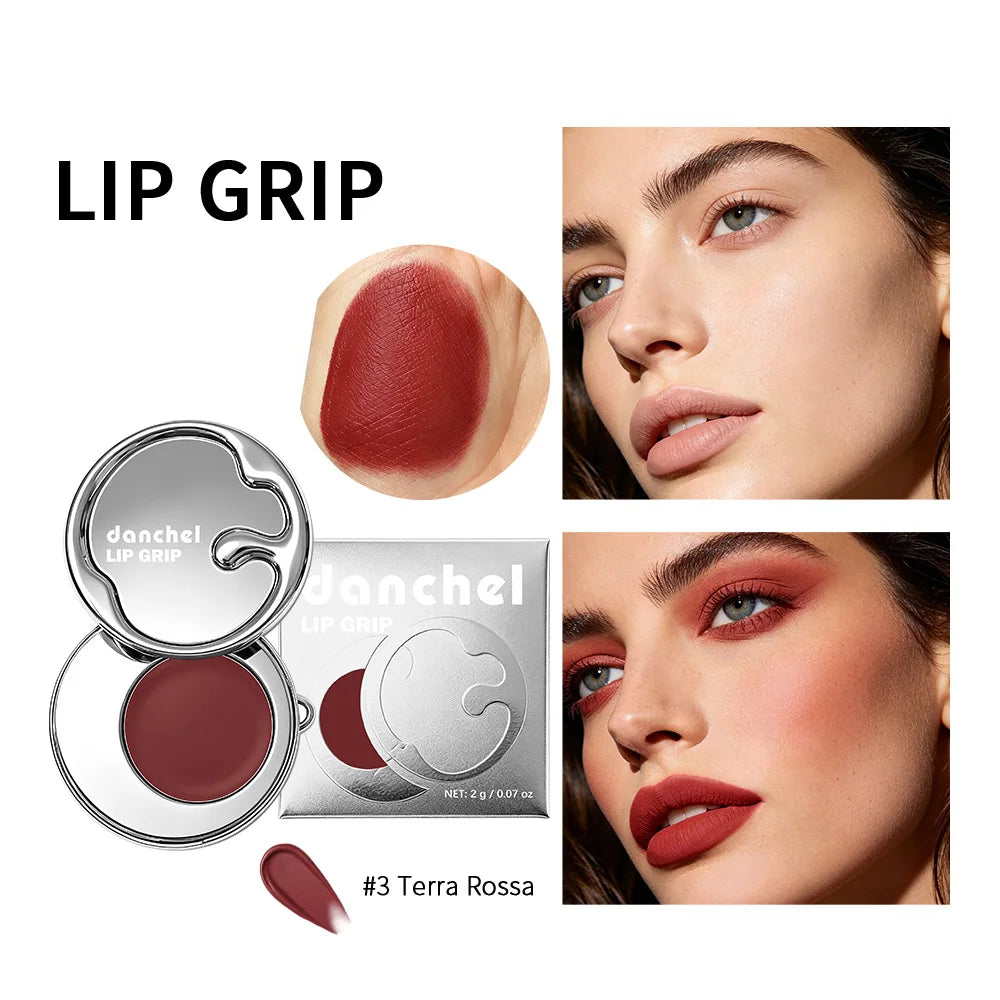 2-in-1 Lip Gloss & Blush Balm with Phone Back Suction Grip