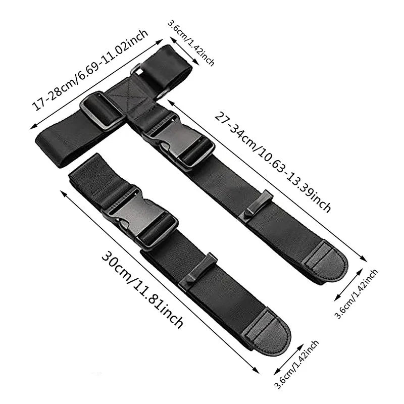 Elastic Telescopic Luggage Strap Suitcase Belt with Buckle