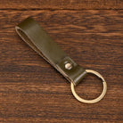 Genuine Leather Key Case for Men & Women Crazy Horse Wallet Key Holder - VacationGrabs