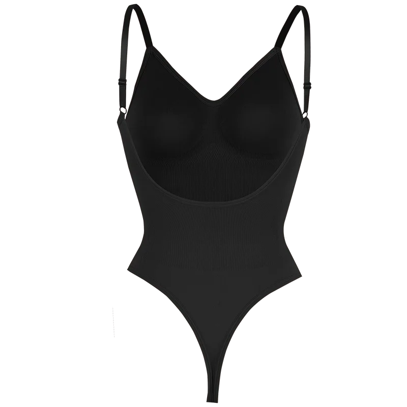 Open-Crotch Backless Bodysuit Shaper & Tummy Corset