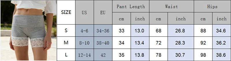 VacationGrabs Chic Y2K Style Fold Over Waist Lace Trim Biker Shorts for Women Solid Color Soft Safety Shorts Casual Daily Loungewear