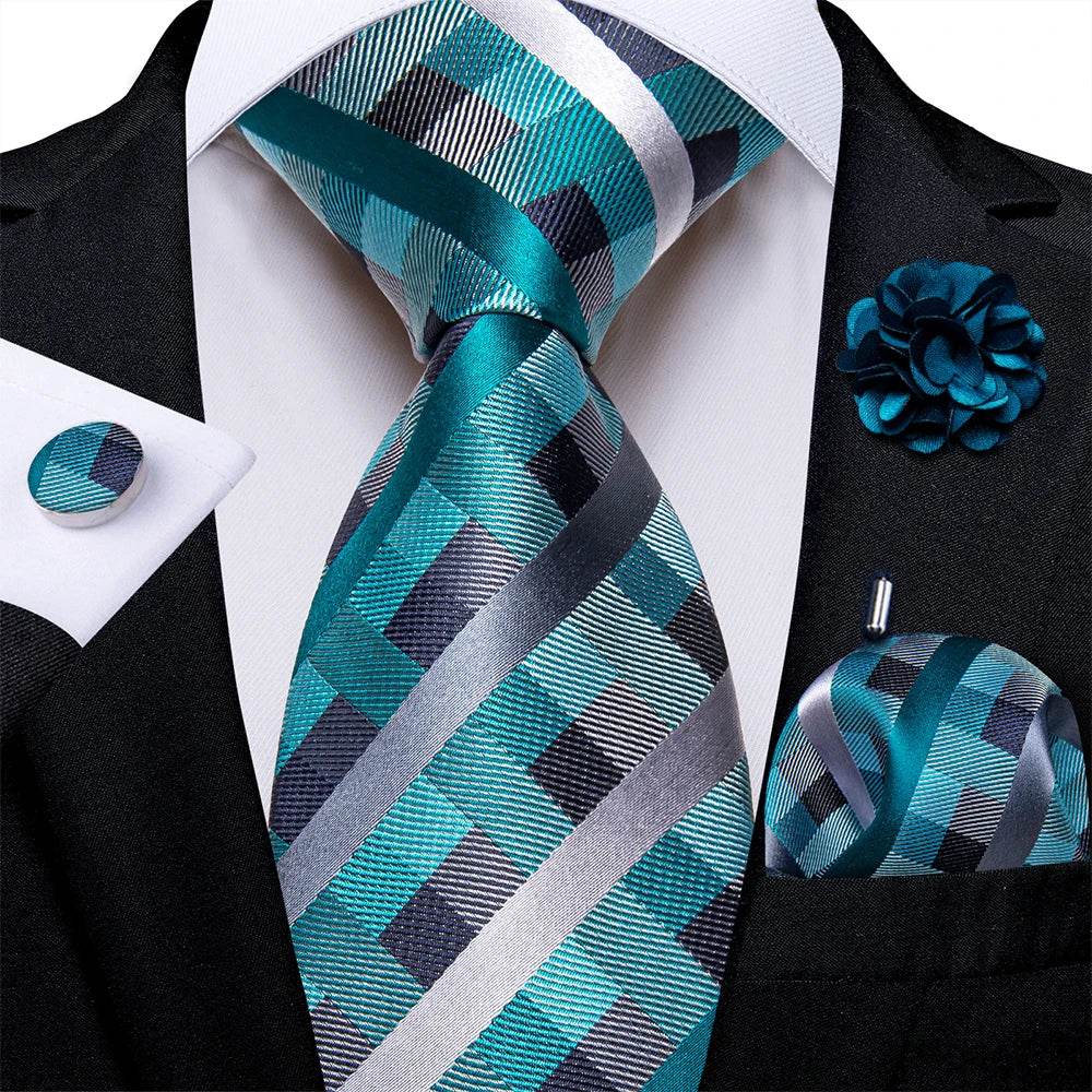 Silk Tie Sets for Men - Daring Patterns - VacationGrabs