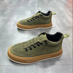 Platform Shoes for Men Casual High-top Non-slip Shoes - VacationGrabs