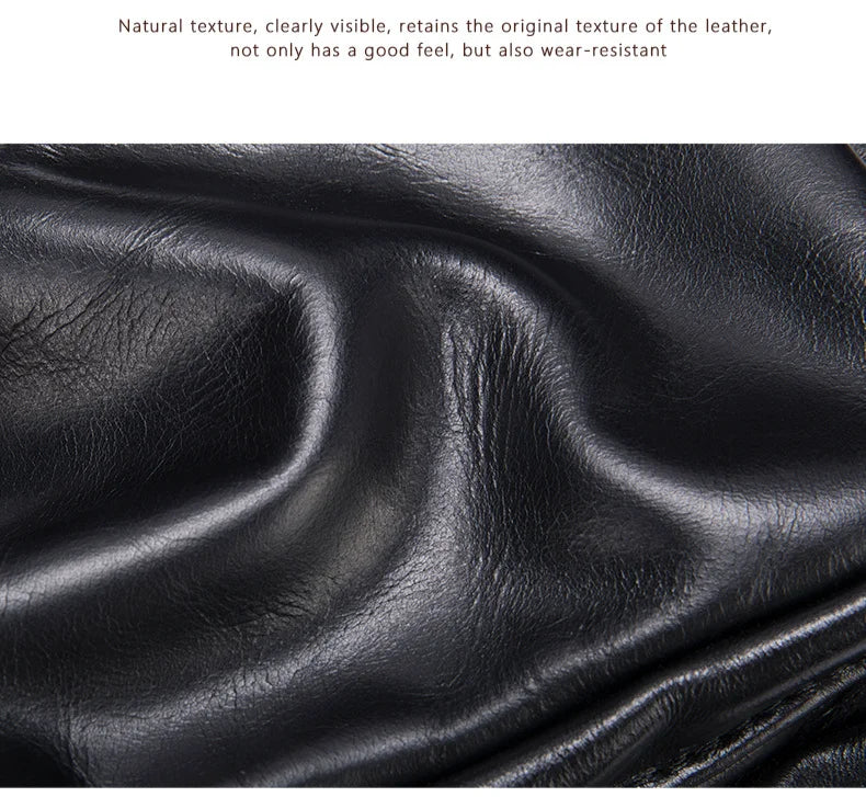 Mens Chest Bag 100% Genuine Leather Crossbody Pack
