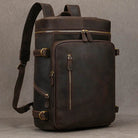 Casual Leather Backpack Crazy Horse Vintage Style for Men - VacationGrabs