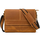 Vintage Fashion Leather Crossbody Messenger Bag for Men Sling Bag - VacationGrabs