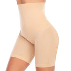High Waisted Tummy Control Shapewear Shorts, Slip Shorts