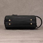 Genuine Leather Clutch Bag with Zipper for Men & Women - VacationGrabs