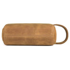 Genuine Leather Cosmetic Bag with Wrist Belt for Men & Women - VacationGrabs