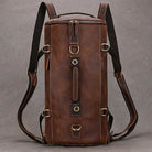 Men's Leather Backpack – Cowhide Travel Multifunctional Bag - VacationGrabs